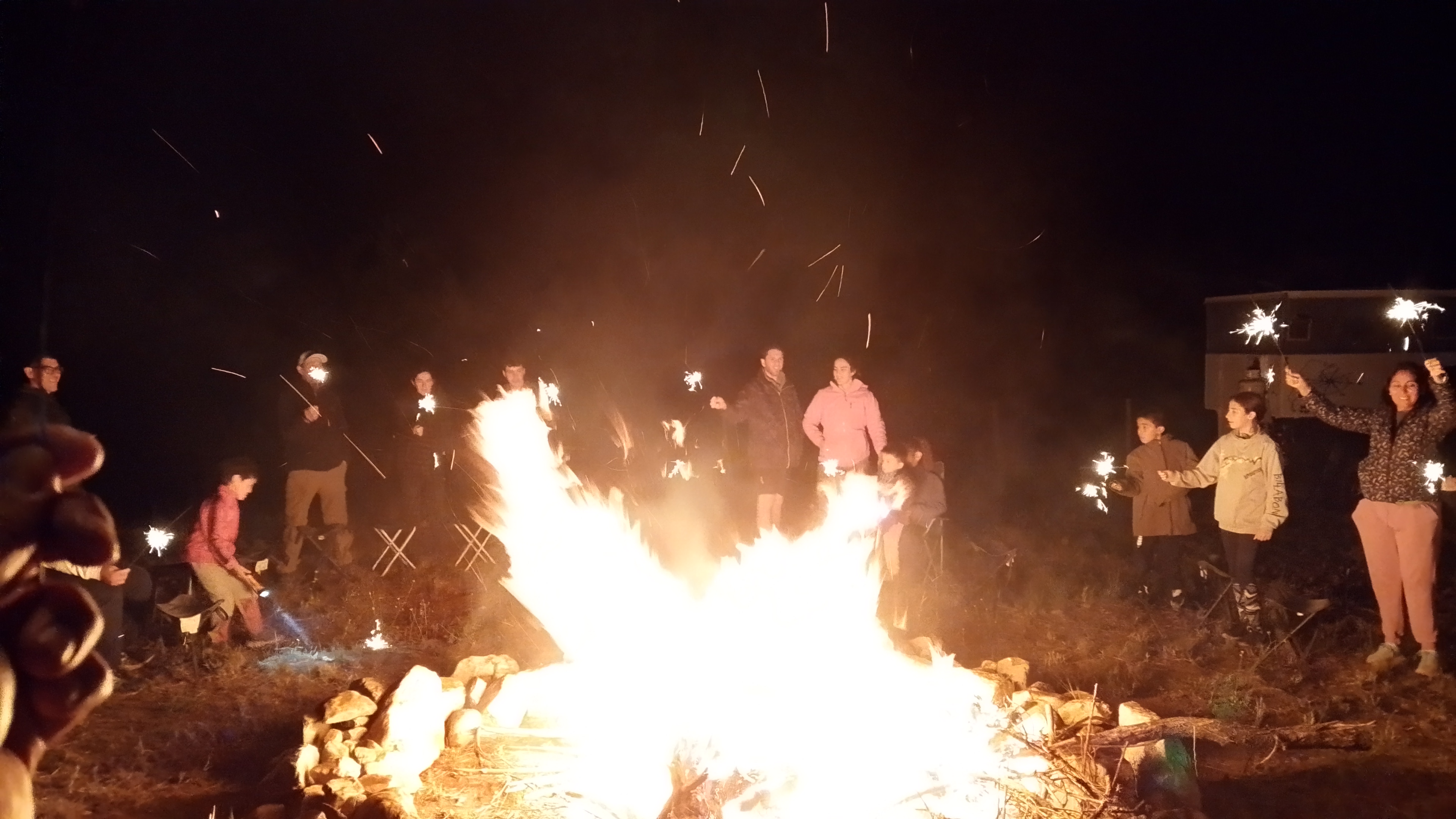 Campamento en la montaña