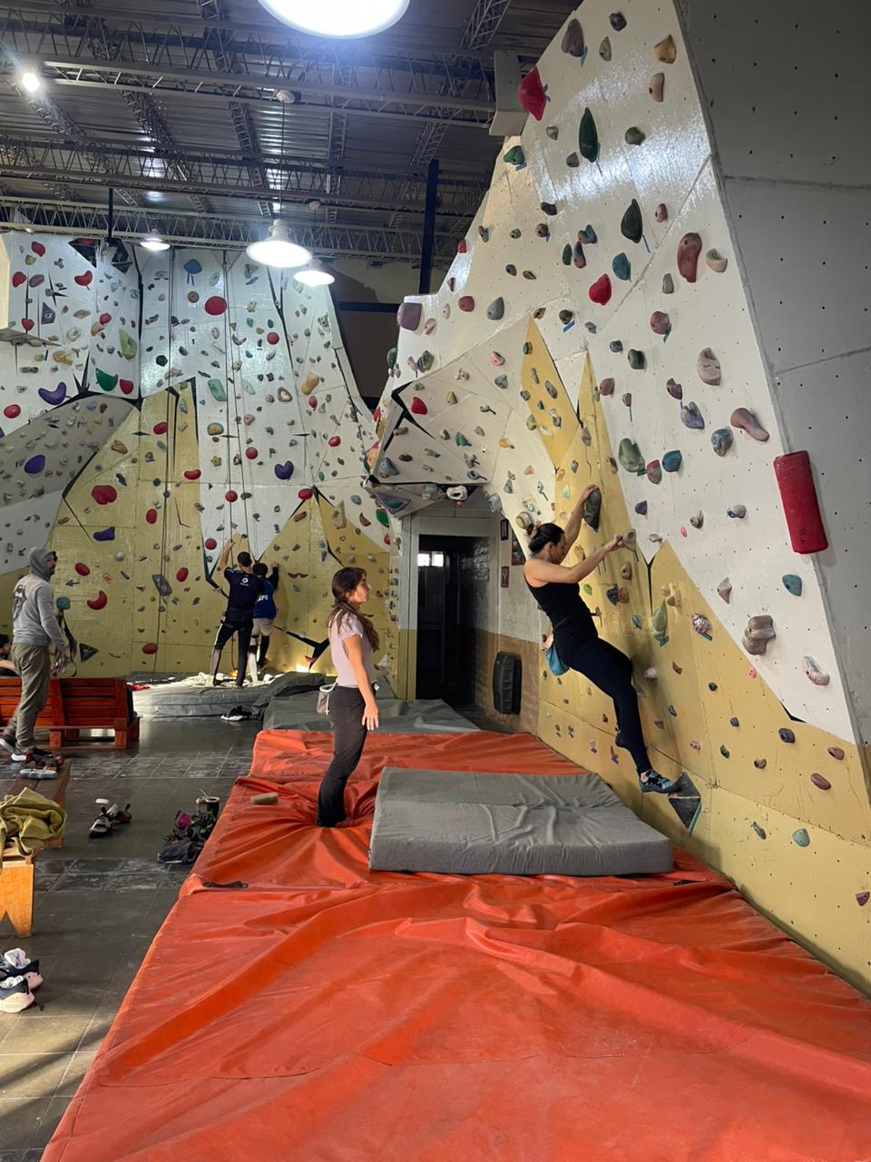Entrenamiento en el muro