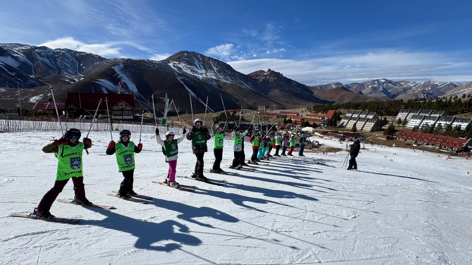 Grupo en salida invernal